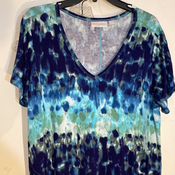 NEW Belle by Kim Gravel Print or Solid V-Neck Maxi
Dress size LP  Sold on QVC - Picture 6 of 10